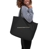 TRONFORM Logo & Awesome Products Only Large organic Eco Friendly Tote Bag - TRONFORM