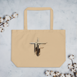 TRONFORM Logo & Awesome Products Only Large organic Eco Friendly Tote Bag - TRONFORM