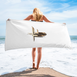 TRONFORM Logo Personal Bathroom & Beach Sublimated Towel - TRONFORM