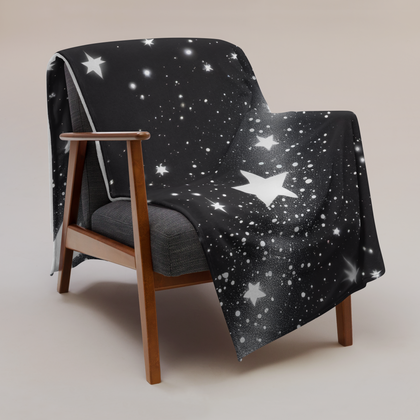 Stellar Cascade TRONFORM Throw Blanket - TRONFORM