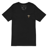 Men´s V-Neck Short Sleve Premium T-Shirt TRONFORM 2024 Winter Collection - TRONFORM