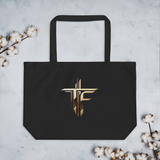 TRONFORM Logo & Awesome Products Only Large organic Eco Friendly Tote Bag - TRONFORM