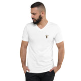 Men´s V-Neck Short Sleve Premium T-Shirt TRONFORM 2024 Winter Collection - TRONFORM