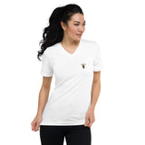 Women´s V-Neck Short Sleve Premium T-Shirt TRONFORM 2024 Winter Collection - TRONFORM